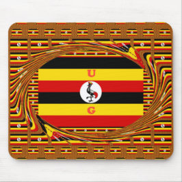Mousepad Arte Inspirada por Sinalizador Vibrante no Uganda