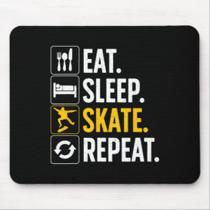 Mousepad Arte Legal de Skate para Homens Mulheres Skate