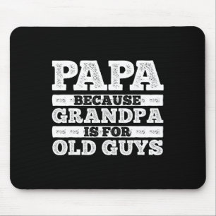 Mousepad Arte legal Do Avô Para Homens Avô Papai Pai F
