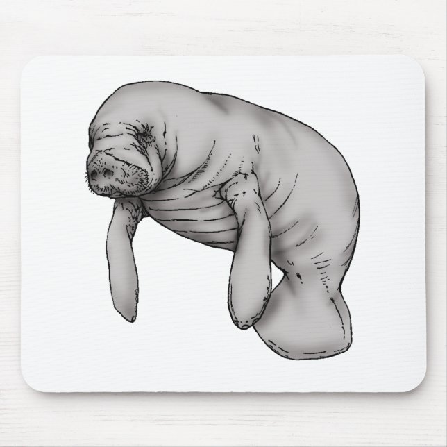 Mousepad arte manateada (Frente)