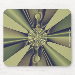 Mousepad Arte Moderna Abstrata Geométrica Terrosa