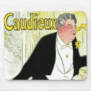Mousepad Arte Nova Antiga, Caudieux por Toulouse Lautrec