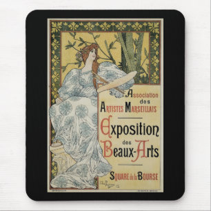 Mousepad Arte Nova Antiga, Exposição de Belas Artes
