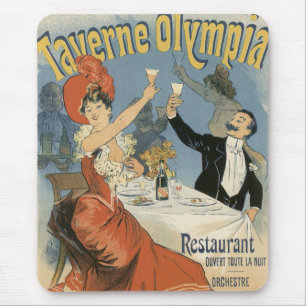Mousepad Arte Nova Antiga, Restaurante Taverne Olympia
