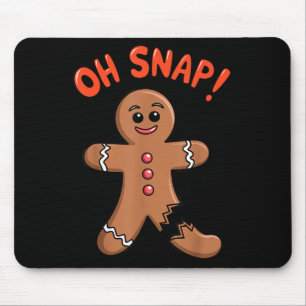 Mousepad Arte Perna Quebrada Para Homens Crianças Quebradas