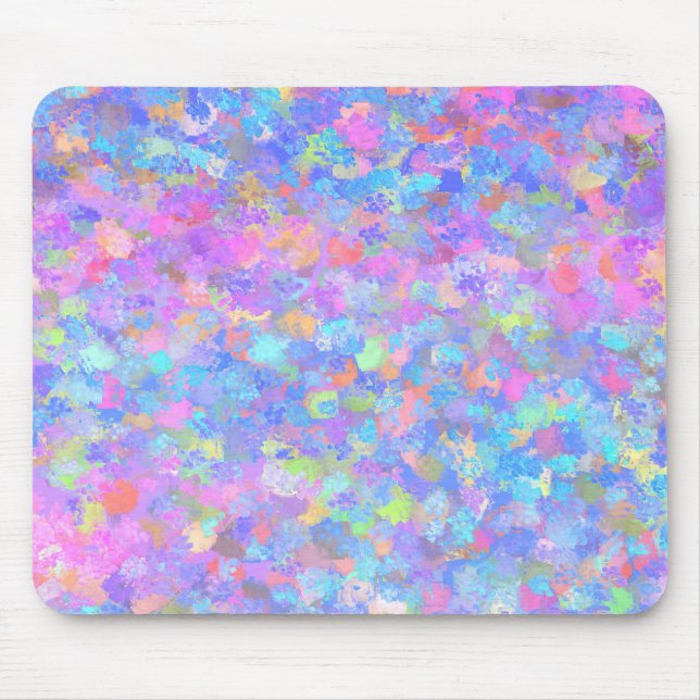 Mousepad Arte ponto multicolor (Frente)