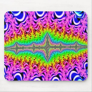 Mousepad Arte psicadélico Nouveau da falha