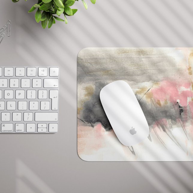 Mousepad Arte Rosa Dourada (Criador carregado)