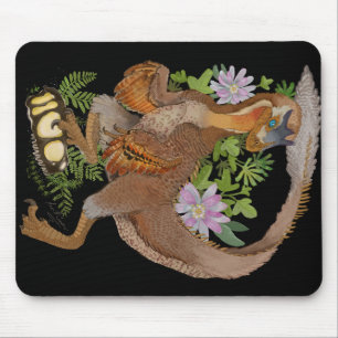 Mousepad Arte Selva Raptor Dinossauro