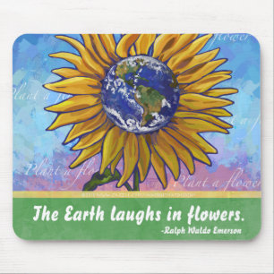 Mousepad Arte Sunflower Earth