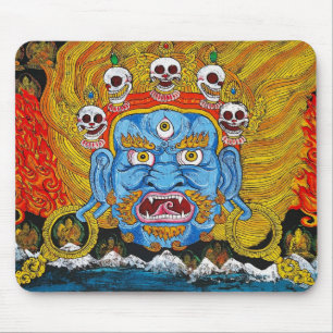Mousepad Arte tibetana oriental legal do tatuagem do