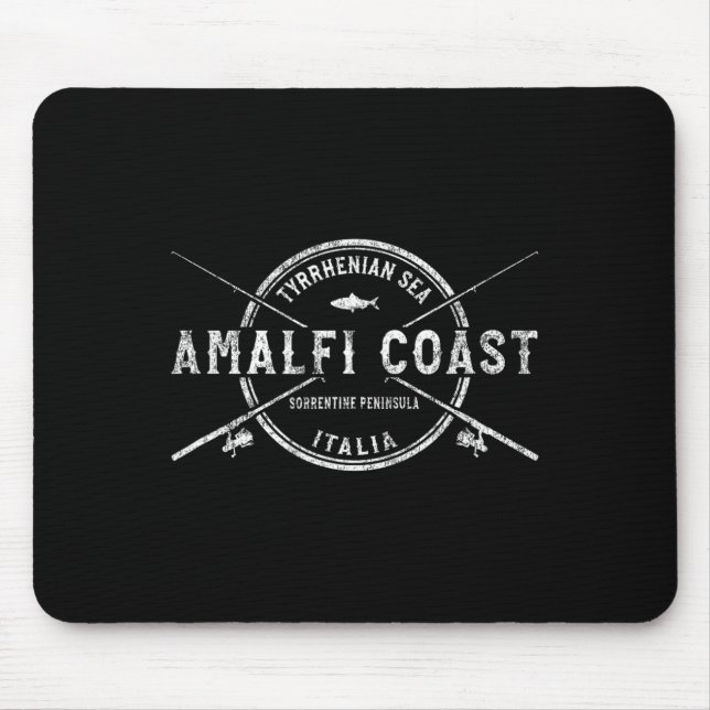 Mousepad Artes De Pesca Cruzadas Da Costa Amalfi (Frente)