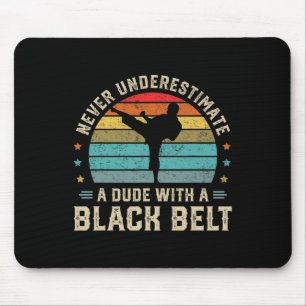 Mousepad Artes Marciais Belt Belt Karate Jiu Jitsu Taekwond