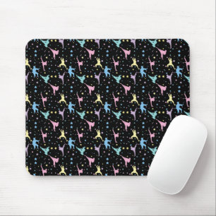 Mousepad Artes Marciais Karate Abstrato Estrelas Brilhos