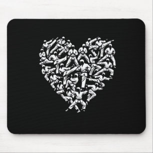 Mousepad Artes Marciais Para A Luta Contra O Karato - Coraç