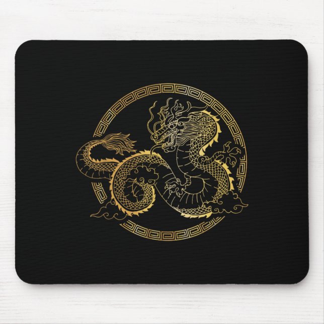 Mousepad Artes Marciais s - Dragão Tai Chi Chinês (Frente)