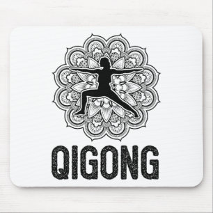 Mousepad Artes Marciais Tai Chi Yoga Meditação Qigong Yin Y