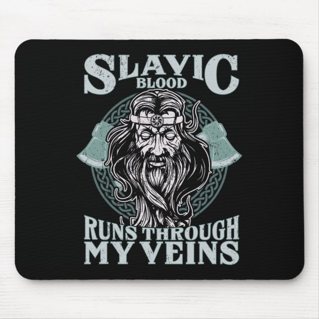 Mousepad Artesanato de Ser Celestial Eslavo Pagão Eslavo P (Frente)