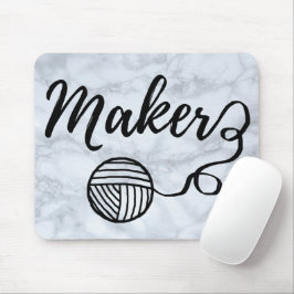 Mousepad Artesanatos de Criadores e Tipografia de Faux Text