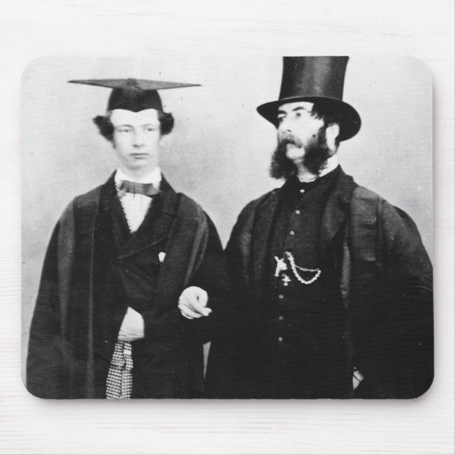 Mousepad Arthur Munby e seu pai, c.1851 (Frente)