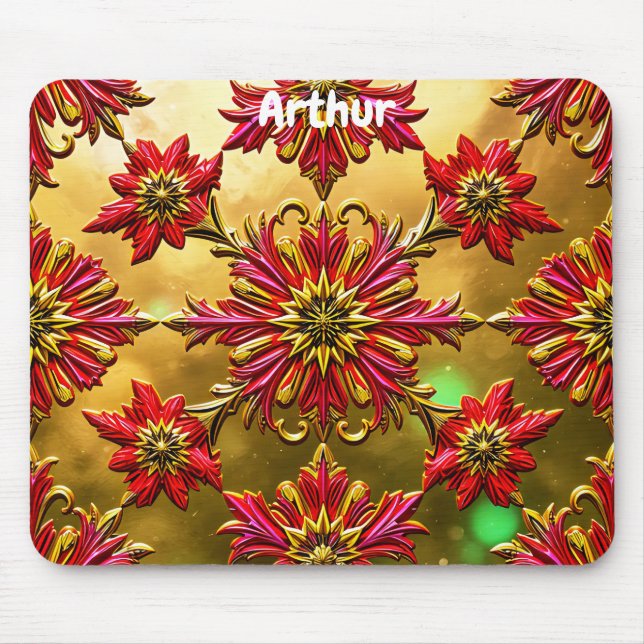 Mousepad ARTHUR ~ Um Natal OURO ~ (Frente)