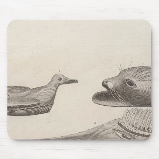 Mousepad Artigos de Nootka, British Columbia (Frente)