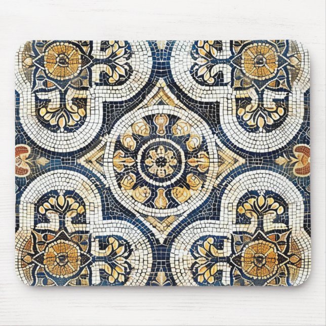 Mousepad Artisan Geométrico Floral (Frente)
