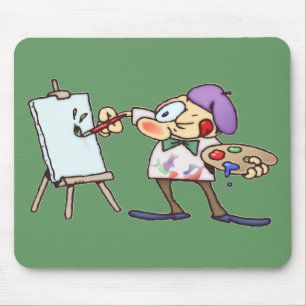 Mousepad Artista da pintura