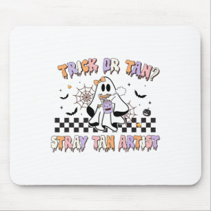Mousepad Artista De Bronzea De Spray Retroativo Halloween F