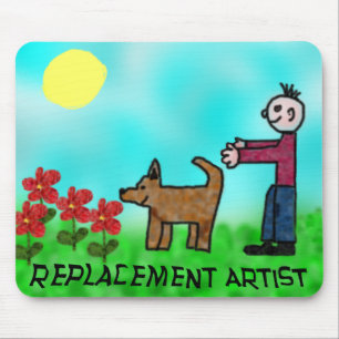 Mousepad Artista de substituição