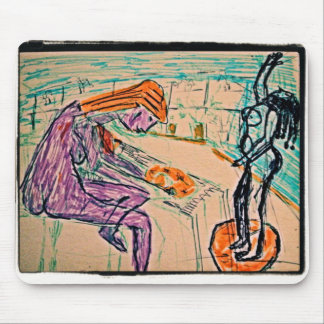 Mousepad Artista e Modelo