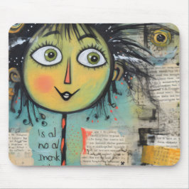 Mousepad ArtLady 17 Encantada e angustiada