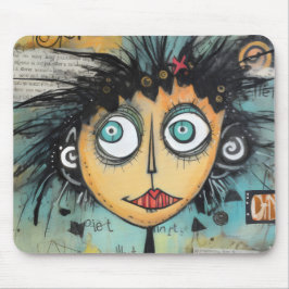 Mousepad ArtLady 21 Encantada e angustiada