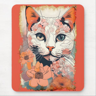 Mousepad Artsy Cat