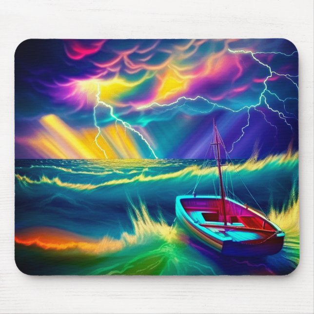 Mousepad Artsy Storm Scene (Frente)