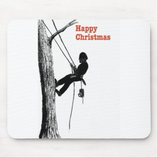 Mousepad Árvore arborista arborista de arte de aniversário
