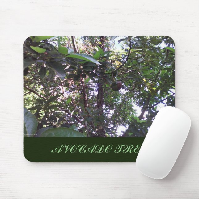 Mousepad Árvore Avocado (Com mouse)