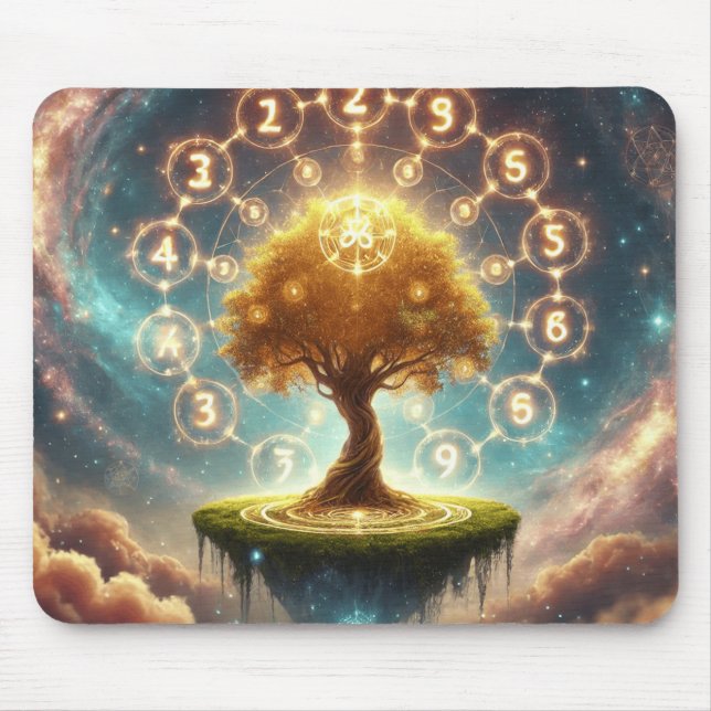 Mousepad Árvore Celestial da Vida (Frente)