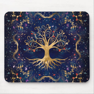 Mousepad Árvore Colorida da Vida - Yggdrasil