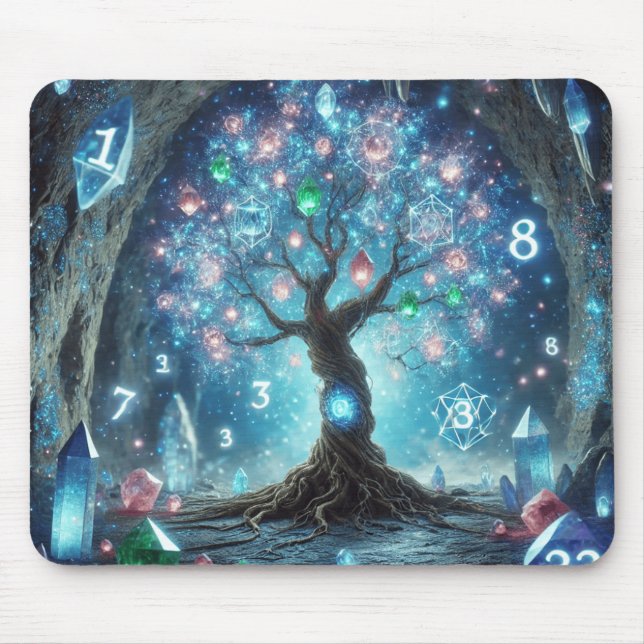 Mousepad Árvore da Gemstone (Frente)