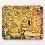 Mousepad Árvore da vida Gustav Klimt Nouveau<br><div class="desc">A árvore da vida (1909) é uma bela pintura do pintor secessionista de Viena Gustav Klimt. Conhecida por pintar com ouro puro,  sua arte é vibrante e divertida. Os ramos da Árvore da Vida se curvam em direção aos céus.</div>