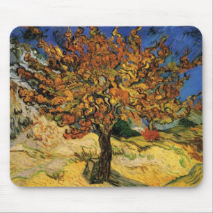 Mousepad Árvore de amora (F637) Van Gogh de arte fina