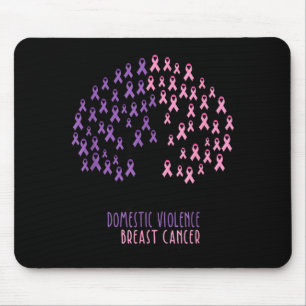 Mousepad Árvore de Fita Câncer de Mama Arte Doméstica