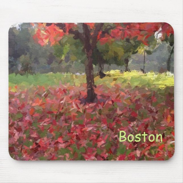Mousepad Árvore de Mapeamento Vermelho (Frente)