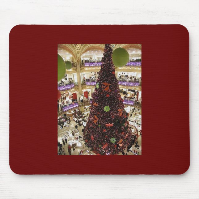Mousepad Árvore de Natal de Paris Lafayette (Frente)