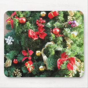 Mousepad Árvore de Natal decorada