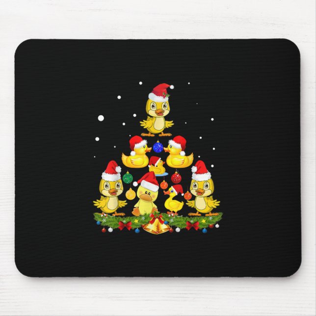 Mousepad Árvore de Natal Duck (Frente)