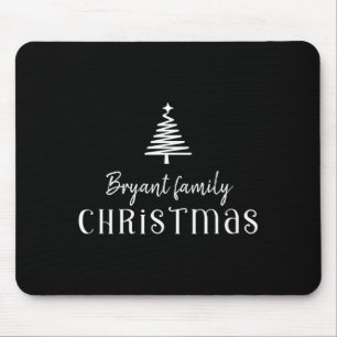 Mousepad Árvore de Natal Verde Família Uni Kids