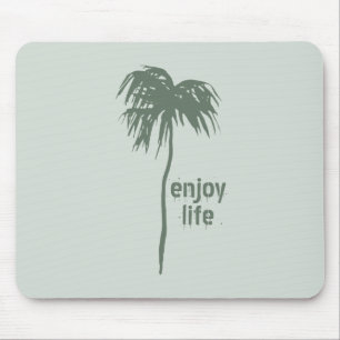 Mousepad Árvore de Palma de Sage Simples Elegante Aproveite