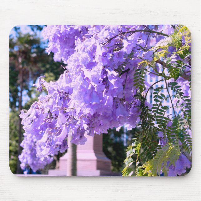 Mousepad Árvore de Sino Roxo (Frente)